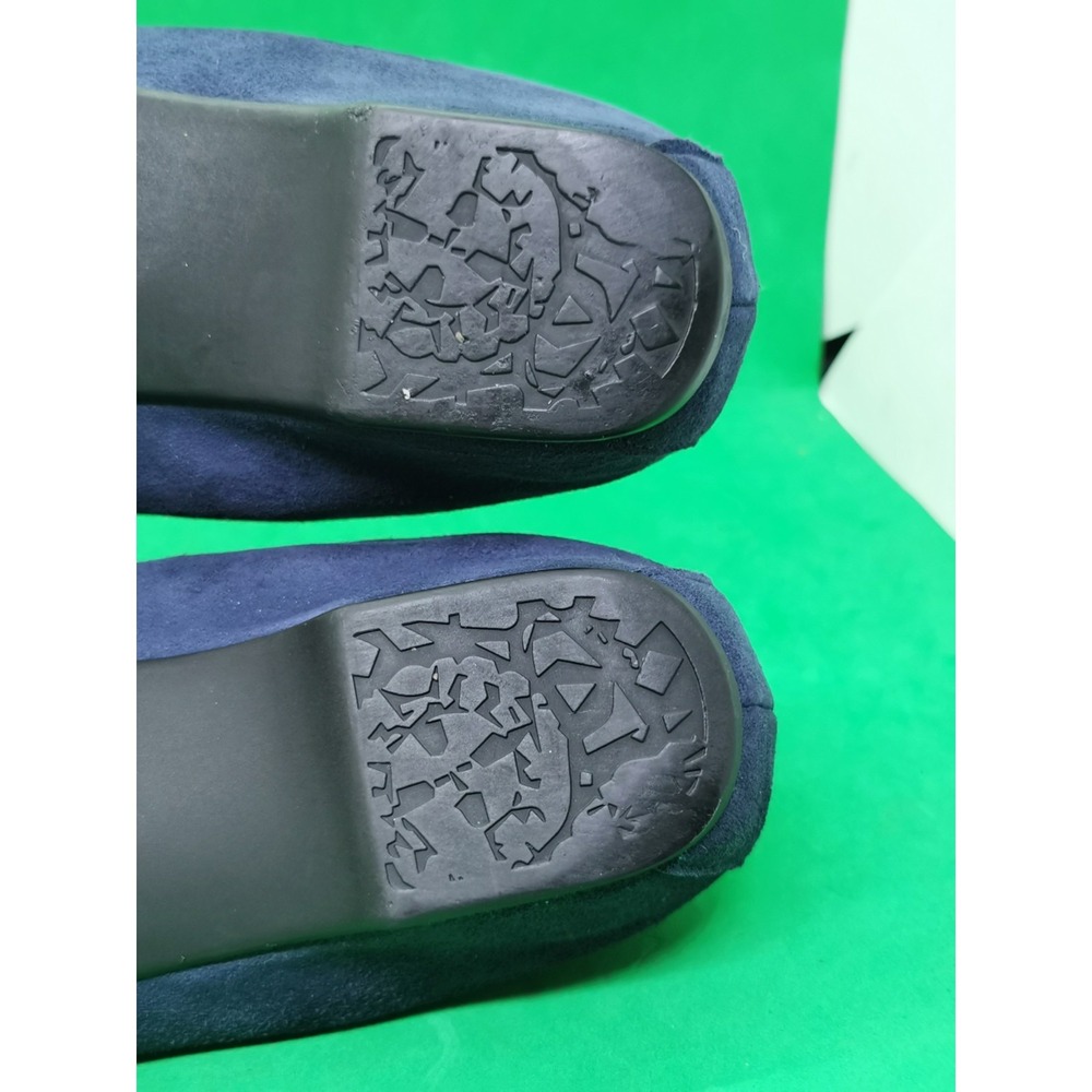Dansko Lina Ballet Flats Loafers Shoes Womens Size 6.5 US 37 EU Navy Blue Suede - Picture 7 of 16